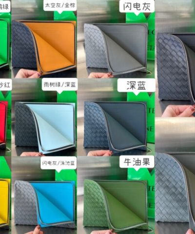 Replica Bottega Veneta Half Zip Clutch