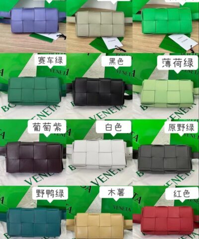 Replica Bottega Veneta Cassette Belt Bag All Colors