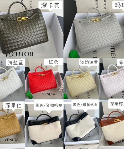 Replica Bottega Veneta Andiamo Canvas - elite factory replica handbag