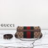 Replica Gucci Horsebit Chain Shoulder Bag Brown - 1:1 premium replica handbag