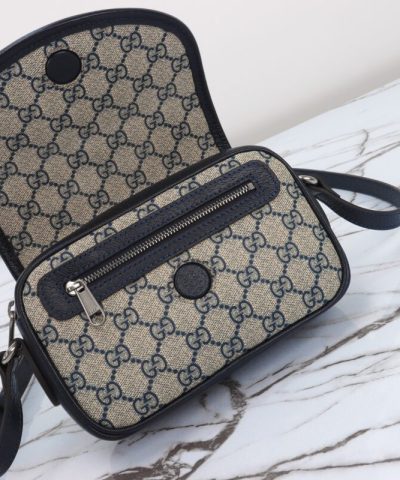 Replica Gucci Gucci Ophidia GG Shoulder Bag Blue