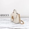Replica Gucci GG Marmont Top Handle White - elite factory replica handbag