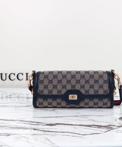 Replica Gucci Luce Shoulder Bag In Black - elite factory replica handbag