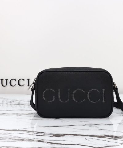 Replica Gucci GG Mini Shoulder Bag Black 2024 - premium superclone handbag