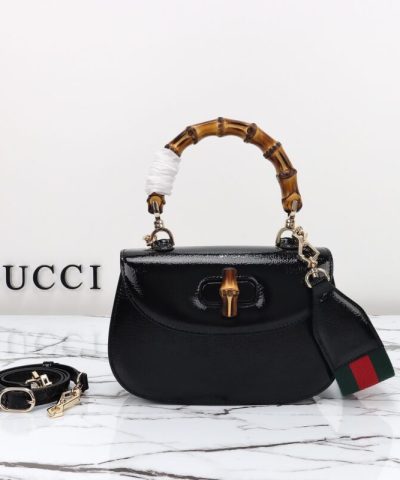 Replica Gucci Bamboo 1947 Black