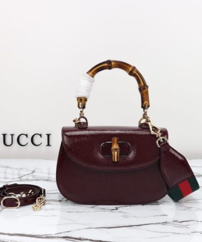 Replica Gucci Bamboo 1947 Bordeaux