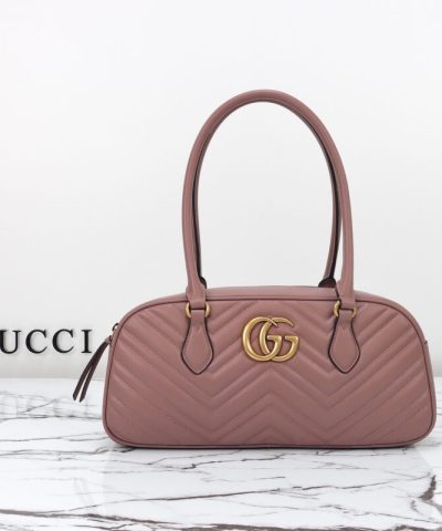 Replica Gucci Marmont Small Top Handle Pink - affordable luxury replica bag