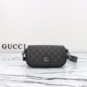 Replica Gucci Ophidia Super Mini Black