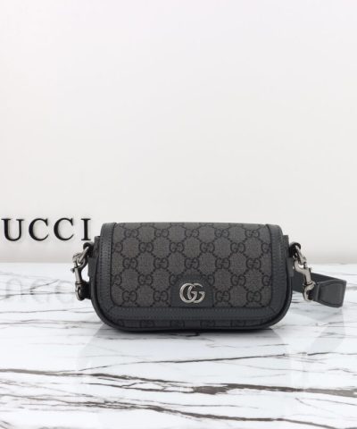 Replica Gucci Ophidia Super Mini Black