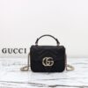 Replica Gucci Marmont Mini Top Handle Black - premium superclone handbag