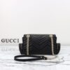 Replica Gucci Marmont 2.0 GG Shoulder Bag Black