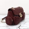 Replica Gucci Marmont 2.0 GG Shoulder Bag Bordeaux
