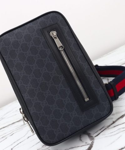 Replica Gucci Supreme Sling Bag Black - high-quality designer bag dupe