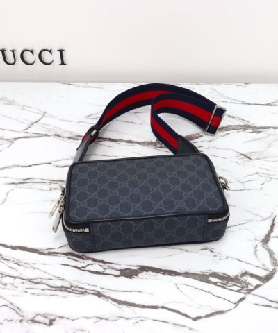 Replica Gucci GG Shoulder Bag Black - affordable luxury replica bag