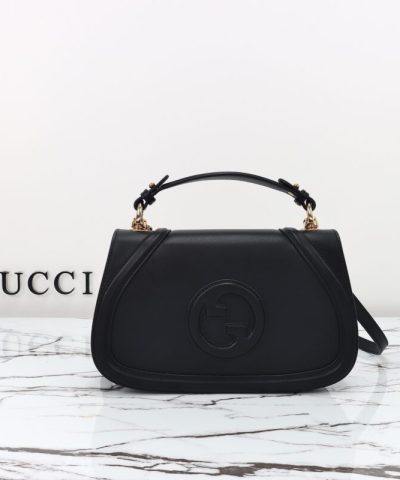 Replica Gucci Blondie Top Handle Black - affordable luxury replica bag