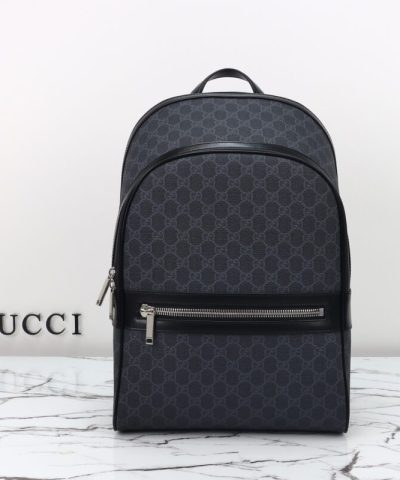 Replica Gucci GG Supreme Large Backpack - high-end replica designer purse
