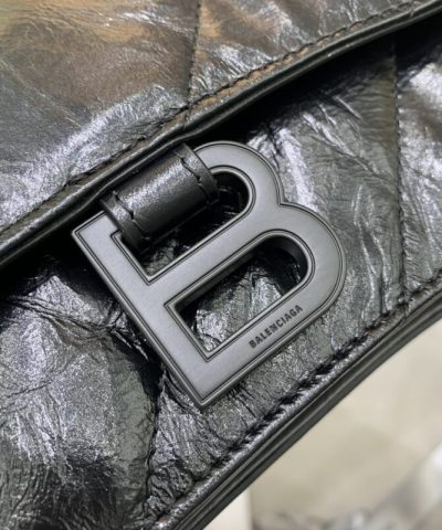 Replica Balenciaga Crush Large Full Black