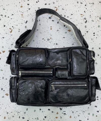Replica Balenciaga Superbusy Large Black - premium superclone handbag