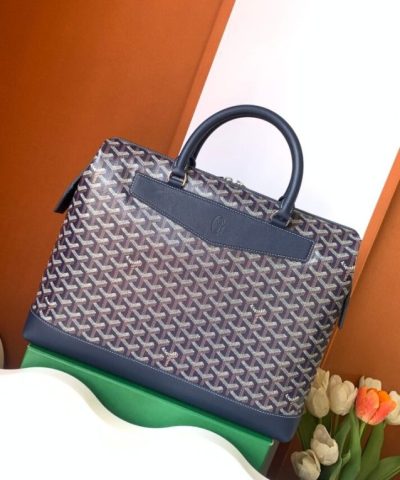 Replica Goyard Cisalpin Document Case Blue