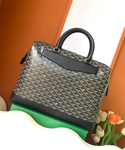 Replica Goyard Cisalpin Document Case Black
