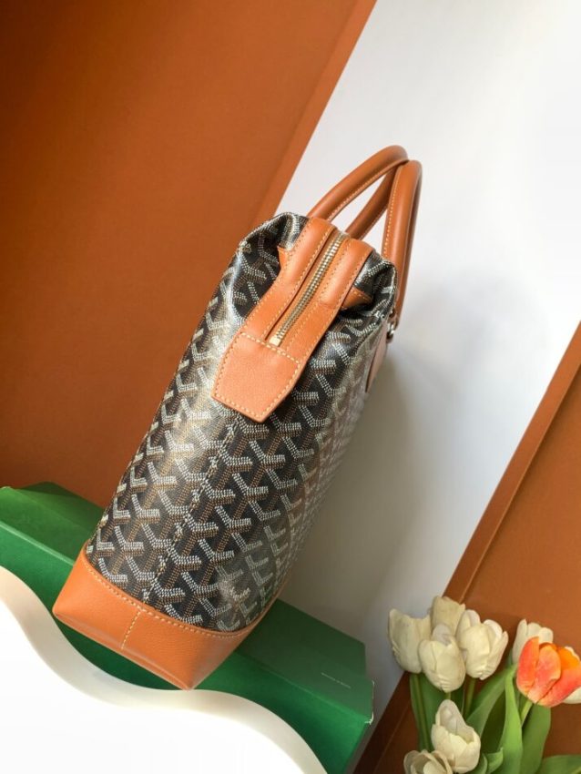 Replica Goyard Cisalpin Document Case Brown