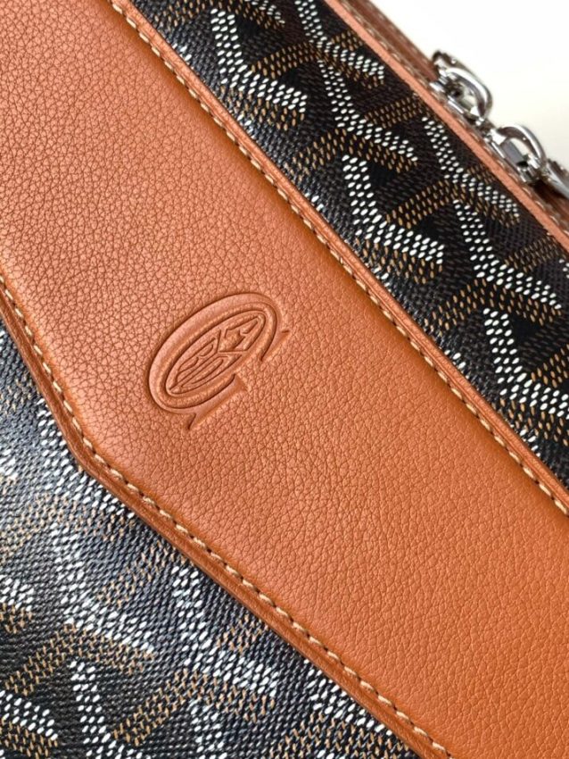 Replica Goyard Cisalpin Document Case Brown