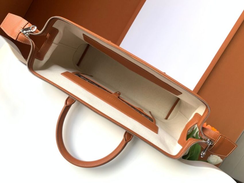 Replica Goyard Cisalpin Document Case Brown - affordable luxury replica bag