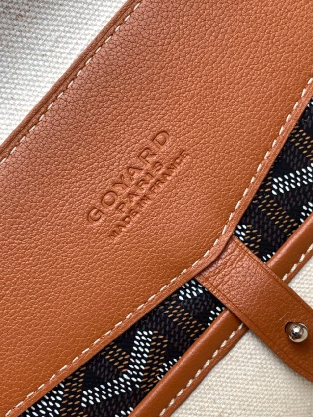 Replica Goyard Cisalpin Document Case Brown - high-quality designer bag dupe