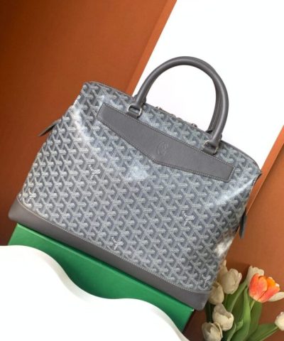 Replica Goyard Cisalpin Document Case Grey - high-end replica designer purse