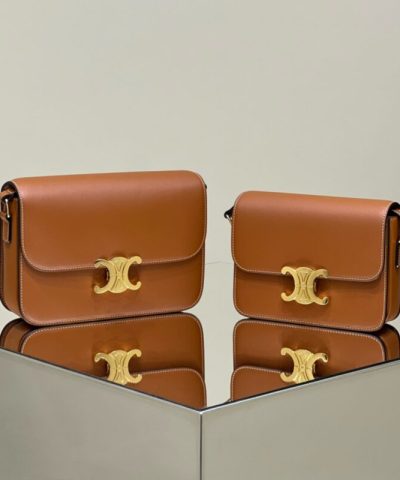 Replica Celine Triomphe Mini Brown - 1:1 premium replica handbag