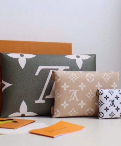 Louis Vuitton Kirigami Pochette Pouch Nude - high-end replica designer purse