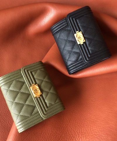 Chanel Le Boy Compact Wallet - 1:1 premium replica handbag