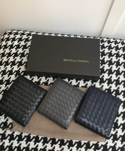 Replica Bottega Veneta Intrecciato Bi – Fold Wallet