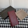 Replica Bottega Veneta Intrecciato Wallet Red - high-quality designer bag dupe