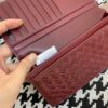Replica Bottega Veneta Intrecciato Wallet Red - high-quality designer bag dupe