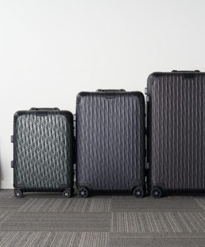 Rimowa & Dior Suitcase Black - top-grade luxury bag dupe