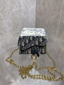 Replica Dior Saddle Pouch With Chain