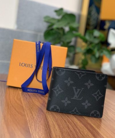 Louis Vuitton Slender Wallet Black - affordable luxury replica bag