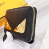 Replica Fendi Yellow Eyes Wallet - designer handbag clone