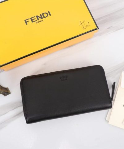 Replica Fendi Black Eyes Wallet