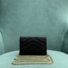 Yves Saint Laurent Chain Wallet Black