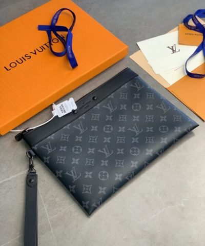 Louis Vuitton To Go Pochette Black - affordable luxury replica bag