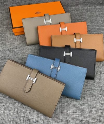 Replica Hermès Zipper Vertical Wallet - high-end replica designer purse