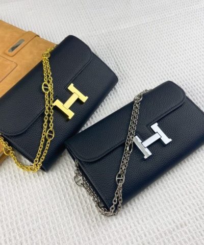 Replica Hermès Constance Chain Wallet - top-grade luxury bag dupe