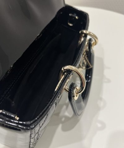 Replica Dior Lady D – Joy Bag Patent Black
