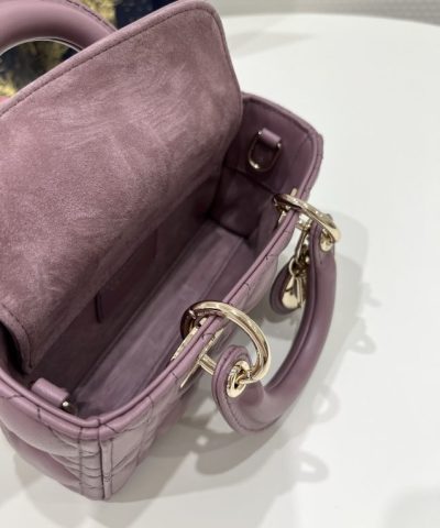 Replica Dior Lady D – Joy Mini Bag Dark Purple