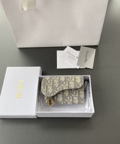 Replica Dior Bloom Card Holder Beige