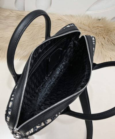 Replica Dior Oblique Briefcase White