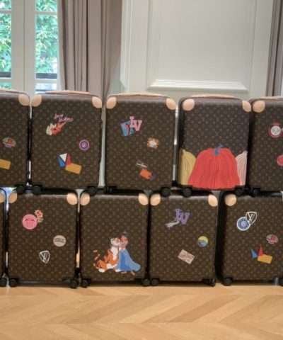 Louis Vuitton Suitcase Custom Colors
