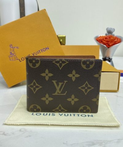 Louis Vuitton Multiple Wallet Brown - elite factory replica handbag
